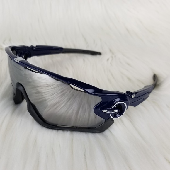 Oakley Polarized Jaw Breaker Mirrored Sunglasses - Picture 2 of 8